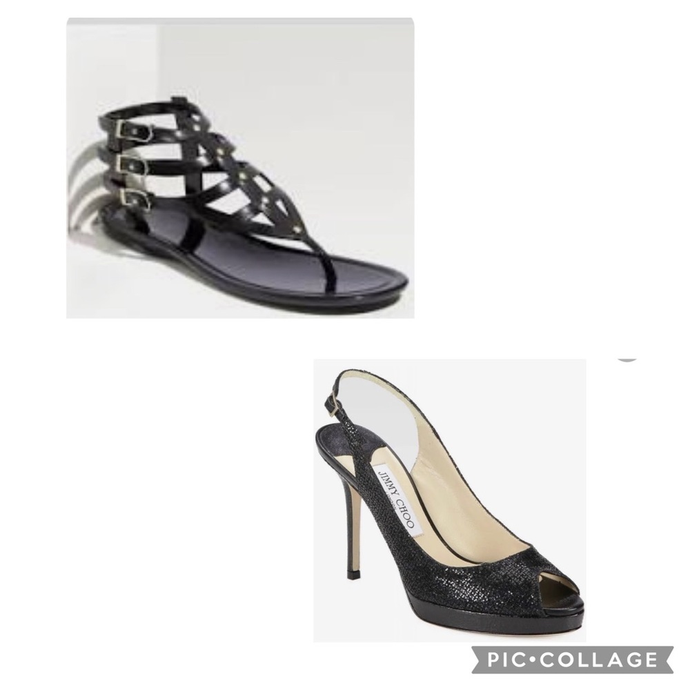 Two pairs of Jimmy Choo